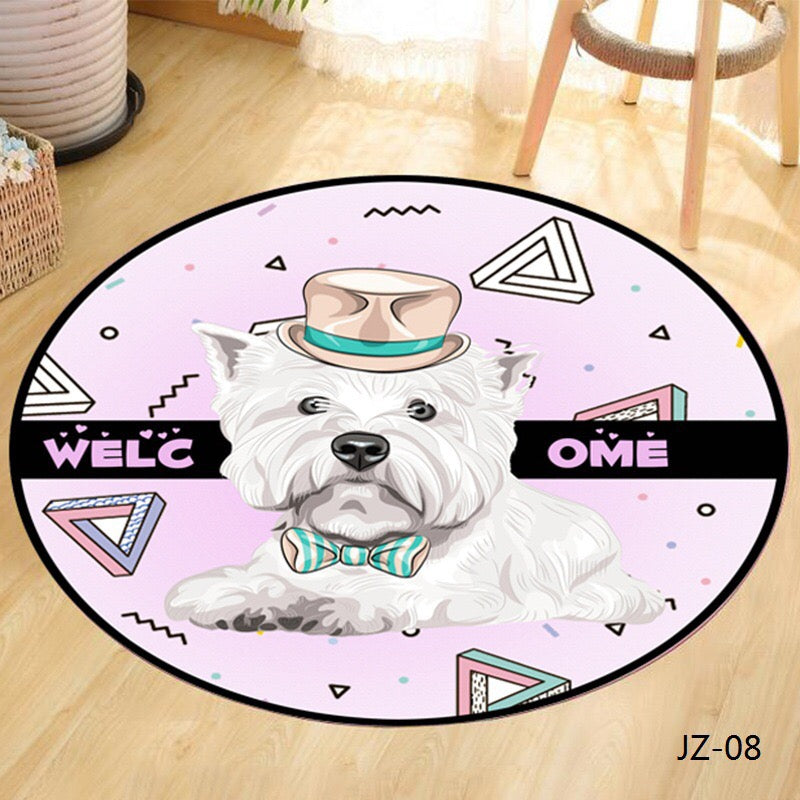 Round Matt 3D Carpet