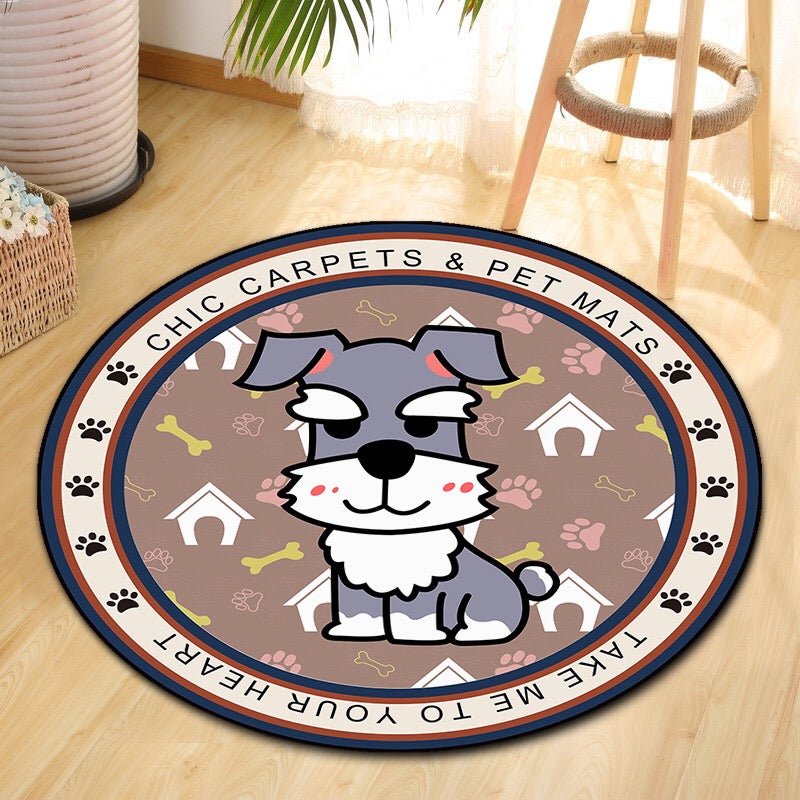 Round Matt 3D Carpet