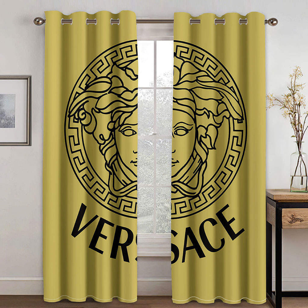 Versace Printed Curtains Set