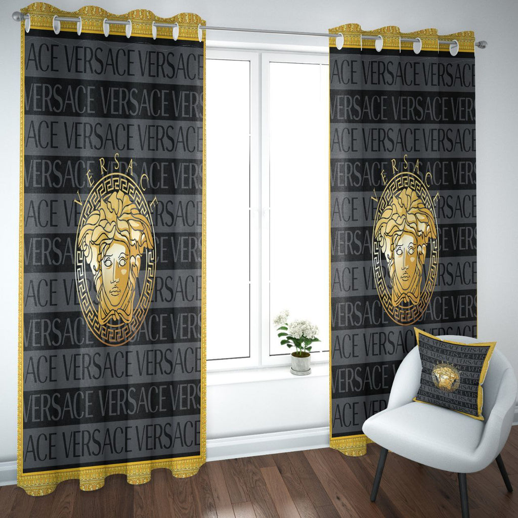 Versace Printed Curtains Set