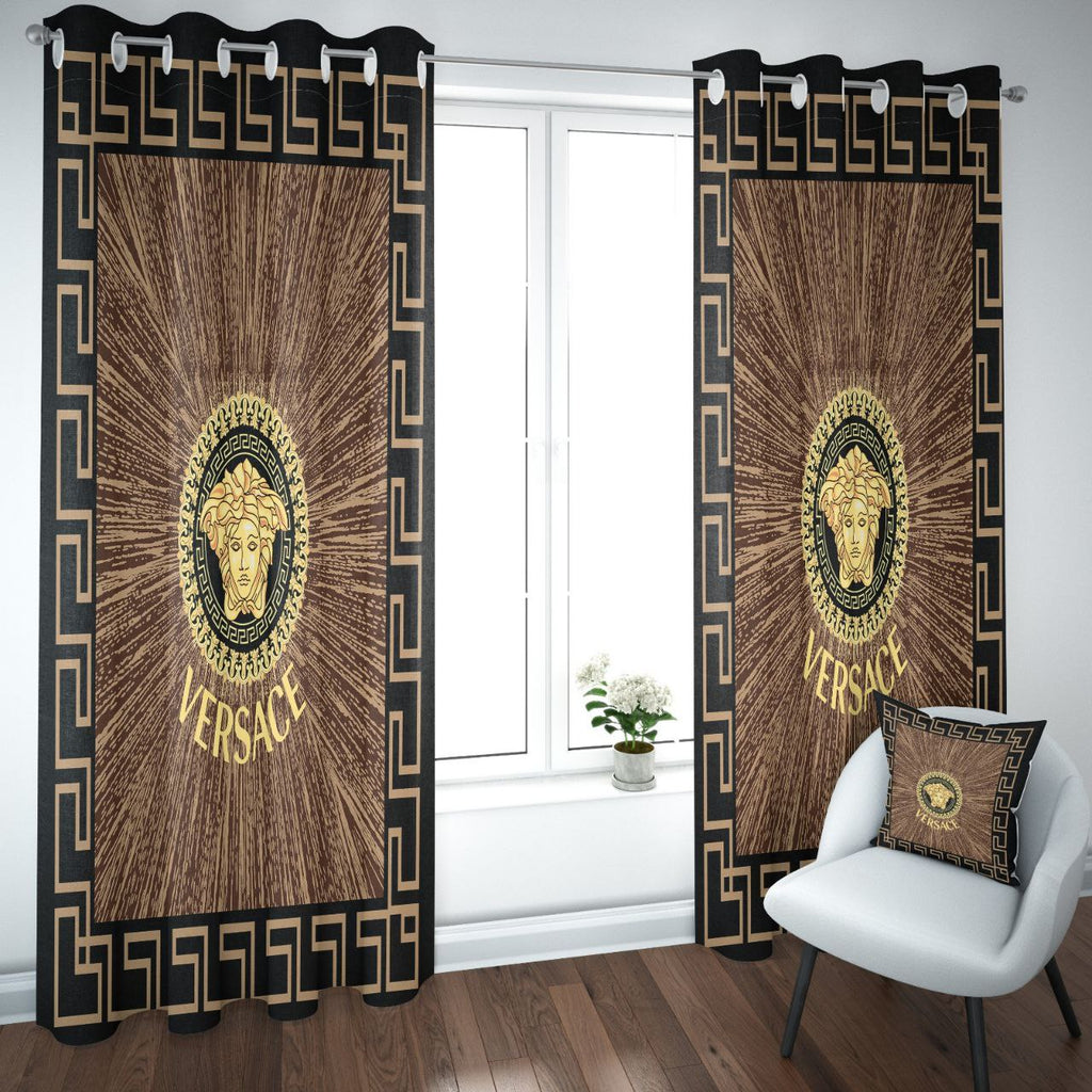 Versace Printed Curtains Set