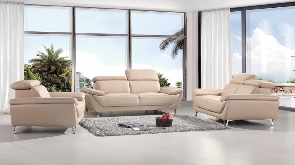 Creamy Sofa 1+2+3