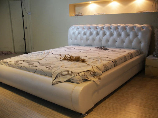 A007 Leather Bed