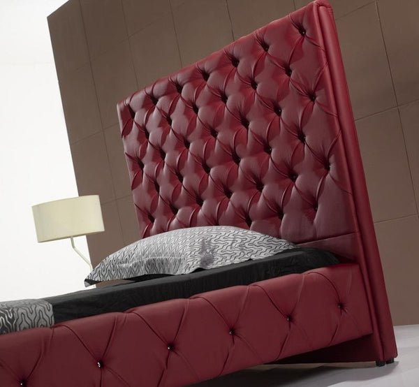 Leather Bed