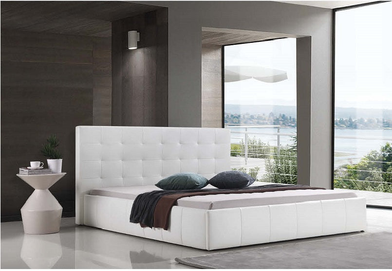 JY Leather Bed