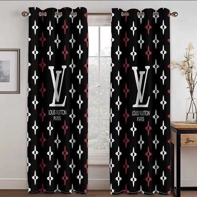 Classic Printed Curtains Set