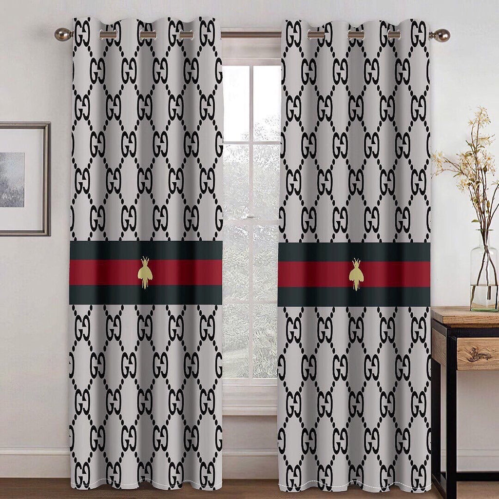 Classic Printed Curtains Set