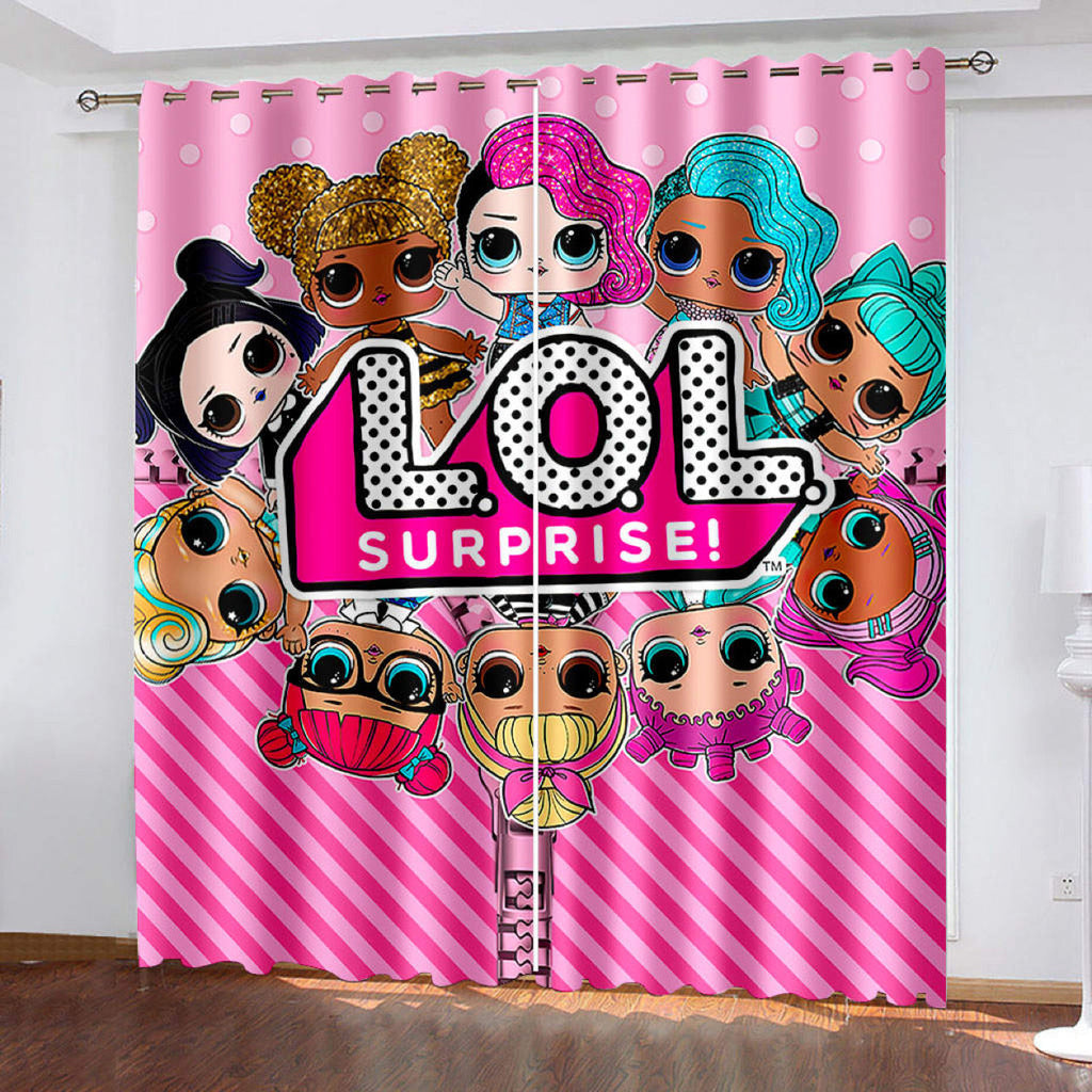 Kids Room Cartoon Curtain