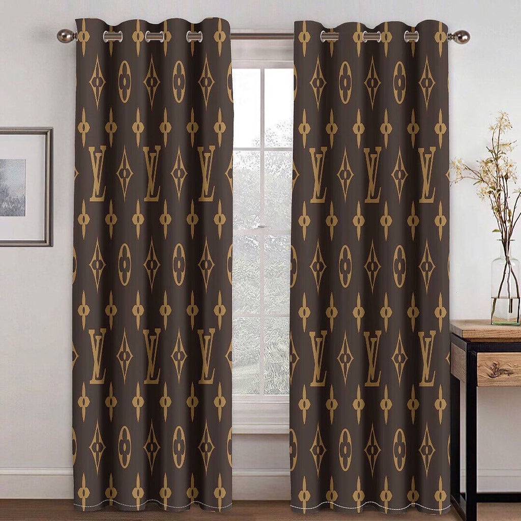 Classic Printed Curtains Set