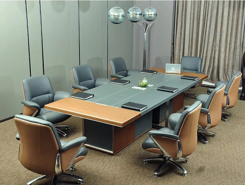 Office 8 Person Meeting Table & Chairs