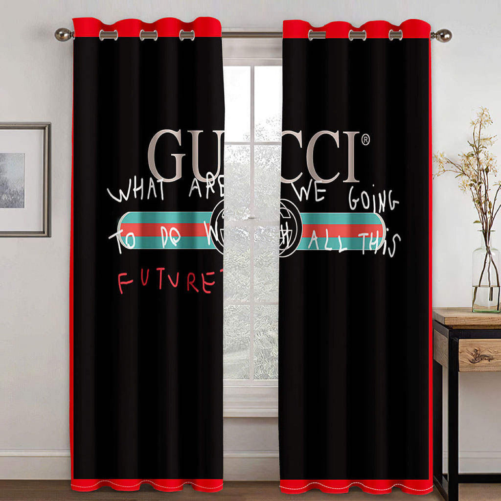 Gucci Printed Curtains Set