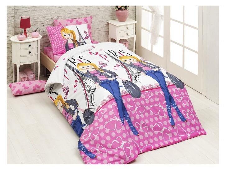 Duvet Cover World Single Pique Set