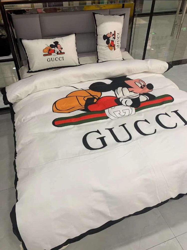 Whiteness-Micky Duvet Cover Set.