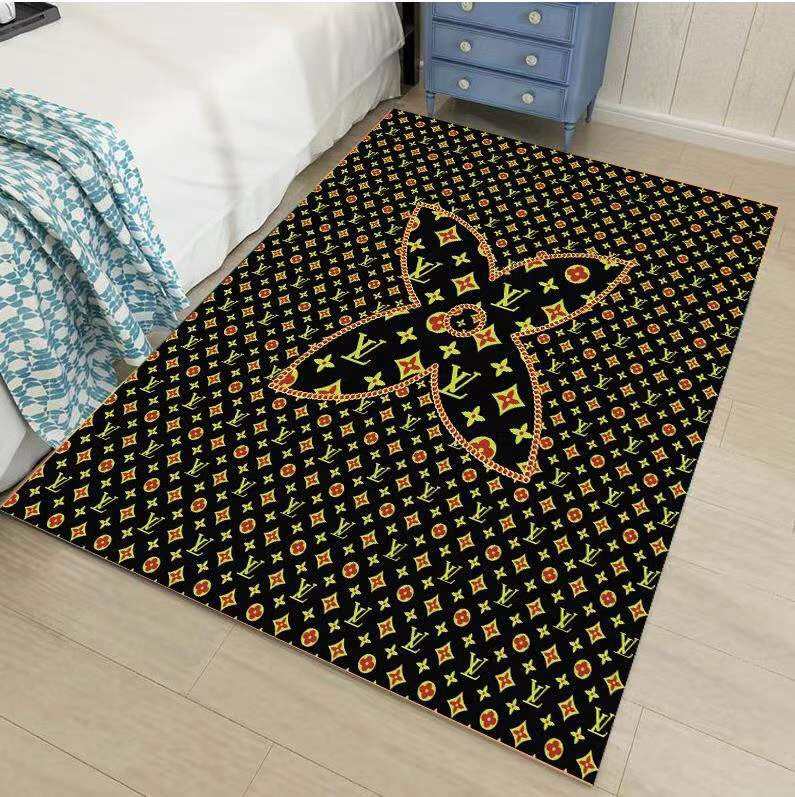 LV Classic Print Carpets