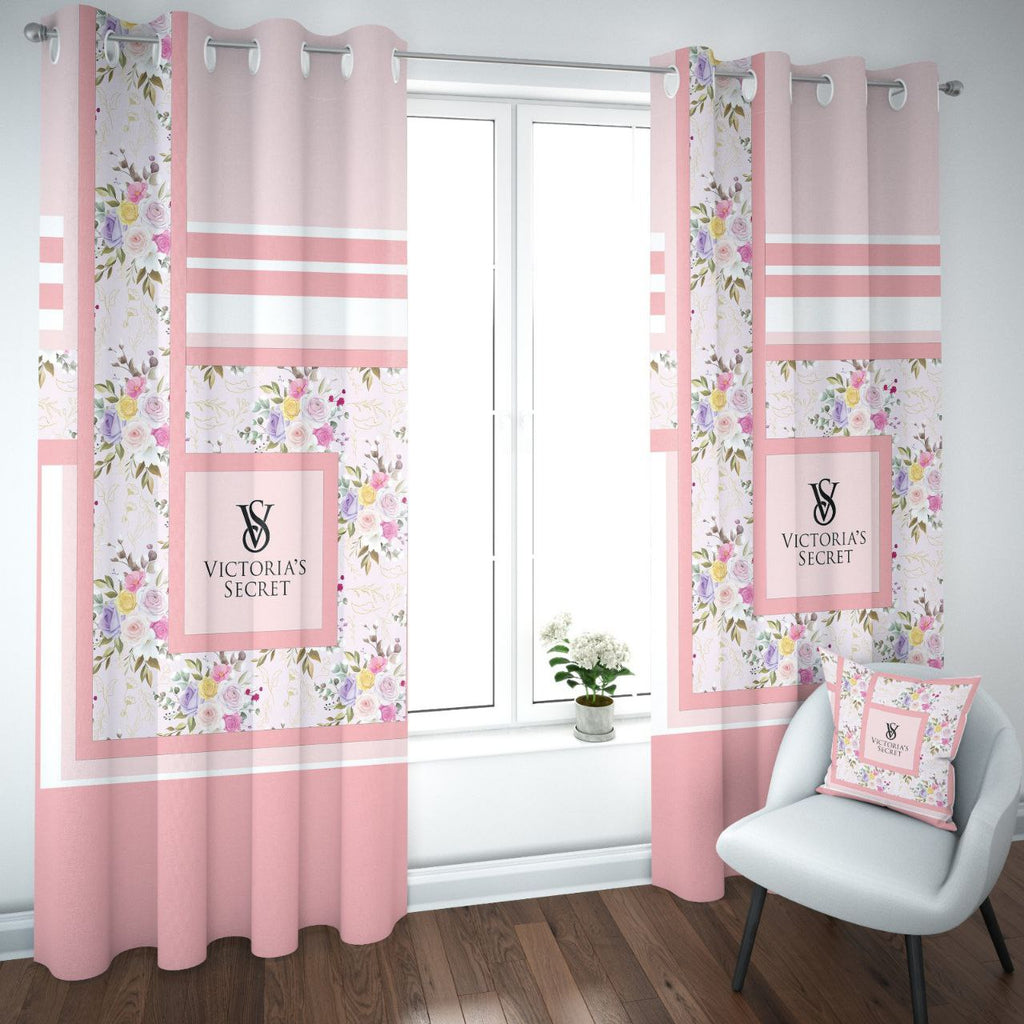 Branded Printed Curtains Set