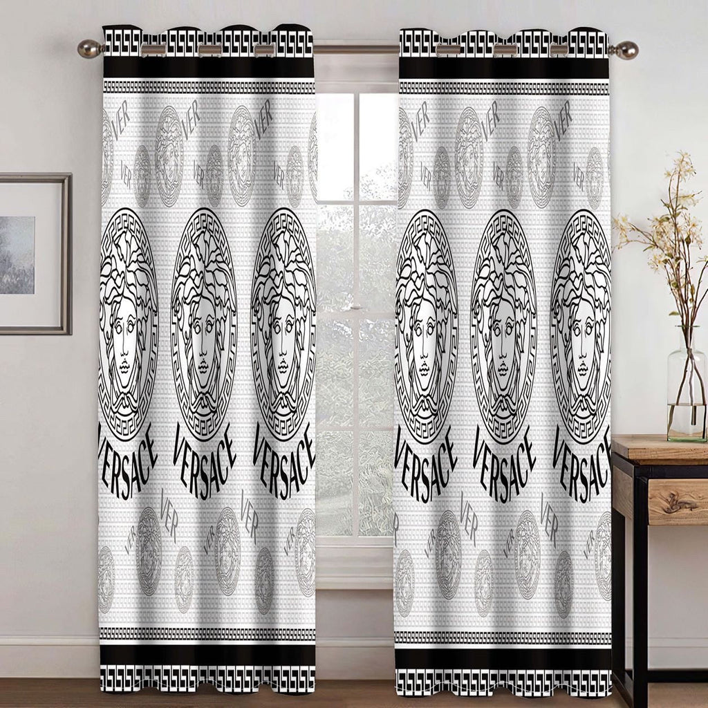 Classic Printed Curtains Set