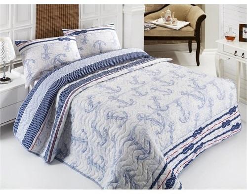 Compass Quilted Bedspread Set