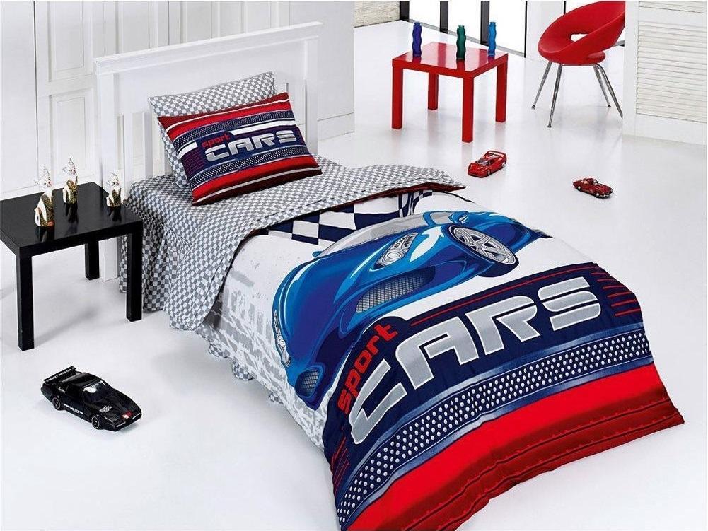 Sport Car Kids Duvet Cover Set